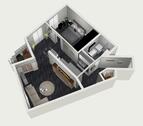 Foto - 2-Zimmer Wohnung - 565,00&nbsp;EUR Kaltmiete, ca.&nbsp; 62,00&nbsp;m&sup2;