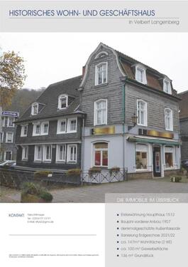 Foto - 2 Familien Haus + eigener Laden und sichere Mieteinnahmen