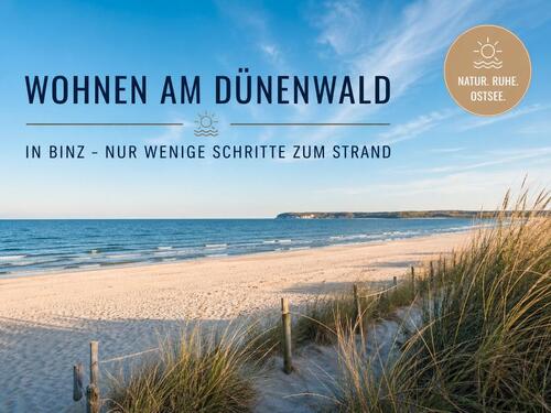 Foto - Wohnen am Dünenwald in Binz – helle Maisonette mit Terrasse & Bal