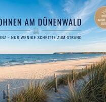 Wohnen am Dünenwald in Binz – helle Maisonette mit Terrasse & Bal