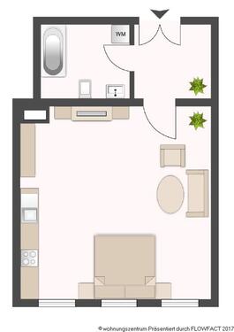 Foto - 1 Zimmer Etagenwohnung zur Miete in Dresden