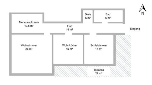 Foto - Terrassenwohnung in Zwiesel zur Miete