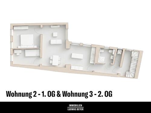 Foto - Hochwertige drei Zimmer Innenstadt Wohnung