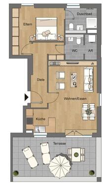 Foto - 2 Zimmer Etagenwohnung in Wetzlar