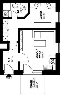 Foto - 1 Zimmer Etagenwohnung in Kühlungsborn