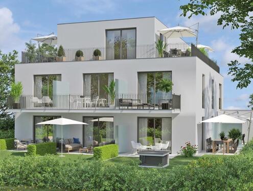 Foto - City Apartment Neubau möbliert mit Küche, Balkon, TG, BMW Nähe