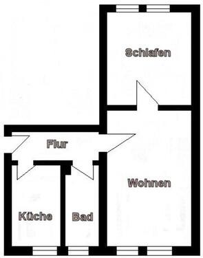 Foto - Etagenwohnung zur Miete in Eilenburg