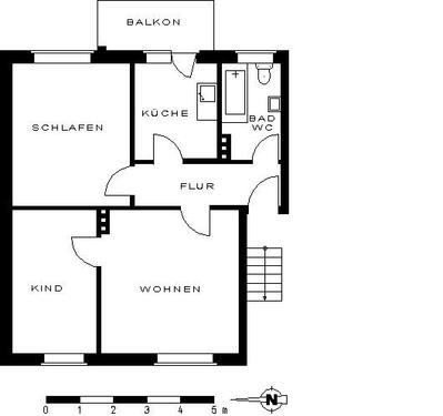 Foto - 3 Zimmer Etagenwohnung zur Miete in Oldenburg