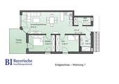 Foto - 3 Zimmer Erdgeschoßwohnung zur Miete in Ering