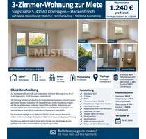 3-Zimmer-Wohnung | 68 m² | Hochwertig renoviert | Hackenbroich - Dormagen