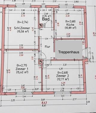 Foto - 3-Zimmer-Wohnung in Offenbach am Main-Bieber kernsaniert 65qm