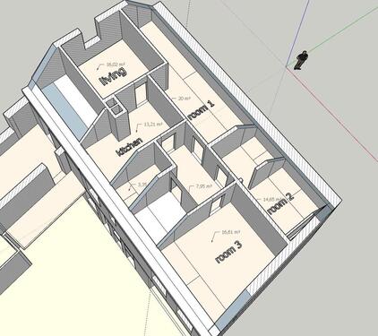 Foto - 4 ZKB, Wohnung in Bexbach Mitte, 2.OG Dachgeschoss
