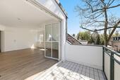 Foto - München-Waldtrudering: Gepflegte 3 Zimmer-Dachgeschosswohnung mit Balkon in sehr ruhiger Lage