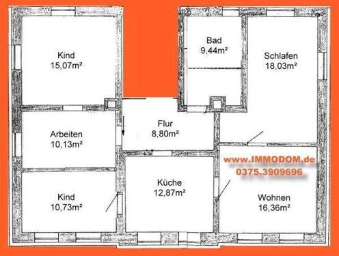 Foto - 4.5 Zimmer Erdgeschoßwohnung in Reinsdorf