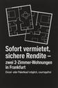 Foto - 2 attraktive 2-Zimmer-Wohnungen in Frankfurt am Main