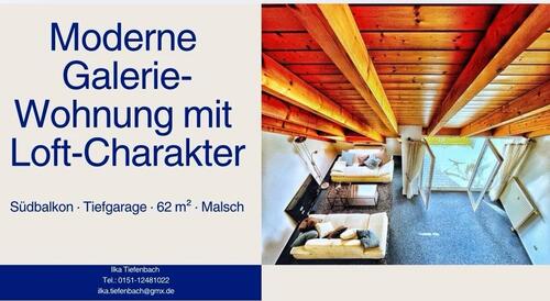 Foto - Lichtdurchflutetes LoftJuwel-Galerie&Südbalkon