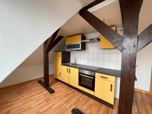 Foto - 2-Zimmer Wohnung Dachgeschoss Anklam mit Stellplatz und EBK