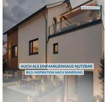 Freistehendes Zweifamilienhaus mit großem Grundstück - Berg