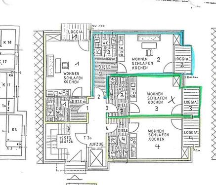 Foto - Etagenwohnung in Mönchengladbach zur Miete
