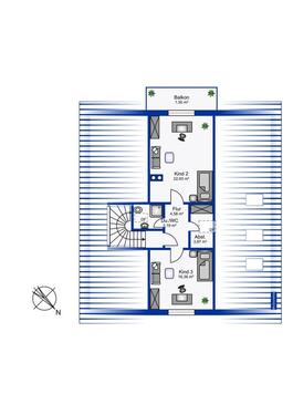 Foto - 6 Zimmer Maisonettenwohnung zur Miete in Bad Lippspringe
