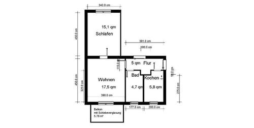 Foto - Etagenwohnung zur Miete in Dippoldiswalde