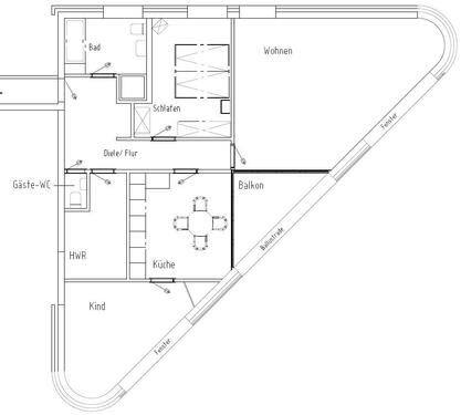 Foto - Großzügige 3-Zimmer-Wohnung mit Loggia, Burgsteinfurt