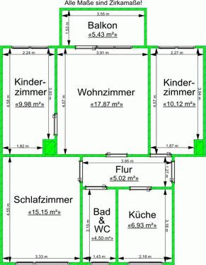 Foto - Etagenwohnung zur Miete in Gera