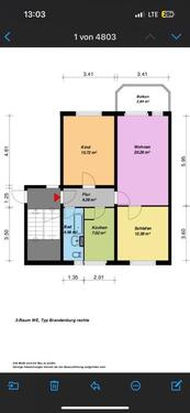 Foto - ANFRAGESTOP! 3 Zimmer Wohnung im Vogelviertel Neubrandenburg