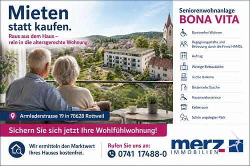 Foto - 2.5 Zimmer Etagenwohnung zur Miete in Rottweil