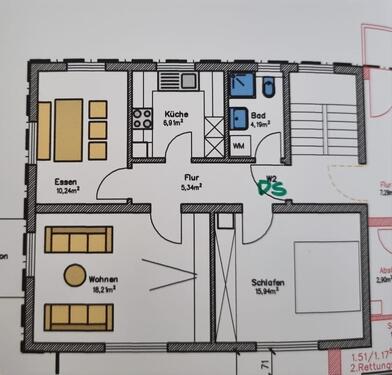 Foto - 3-Zimmer Wohnung in Metzingen - 1.080,00 EUR Kaltmiete,