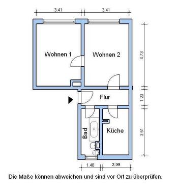 Foto - Etagenwohnung zur Miete in Torgau