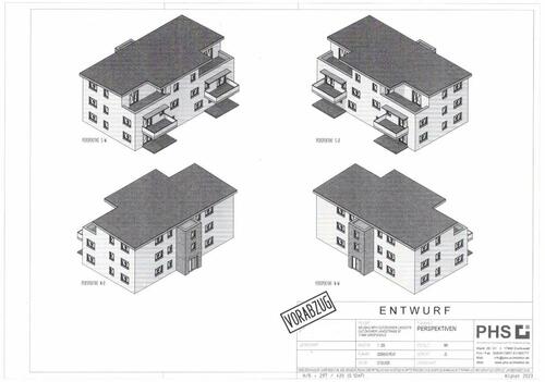 Foto - 4-Raumwohnung nahe Zentrum zu vermieten (Rohbauphase)