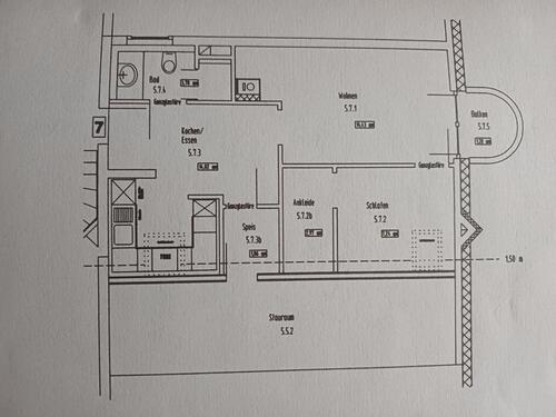 Foto - 2 Zimmer Dachgeschoßwohnung zur Miete in Bad Mergentheim