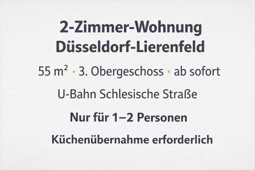 Foto - Renovierte 2-Zimmer-Wohnung - Lierenfeld