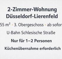 Renovierte 2-Zimmer-Wohnung - Lierenfeld - Düsseldorf Stadtbezirk 8