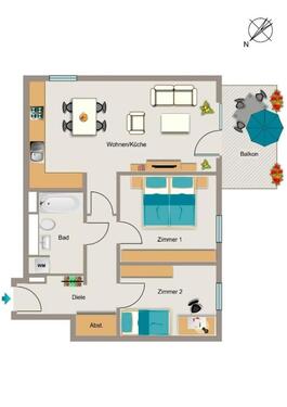Foto - 3.5 Zimmer Etagenwohnung zur Miete in Essen
