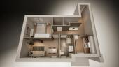 Foto - 1 Zimmer Etagenwohnung zur Miete in Oldenburg