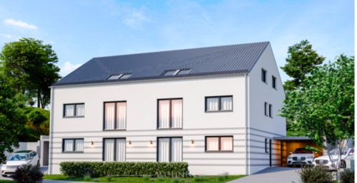 Foto - Neubau A+: 5,5-Zi. Maisonette (124 m²) mit Garten, Wärmepumpe, Ca