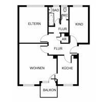 Wunderschöne 3-Zimmer-Wohnung! - 731,00&nbsp;EUR Kaltmiete, ca.&nbsp; 66,44&nbsp;m&sup2; in Mannheim (PLZ: 68305) Gartenstadt