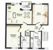 renovierte 3 Zi. Wohnung in Nordholz - Wurster Nordseeküste