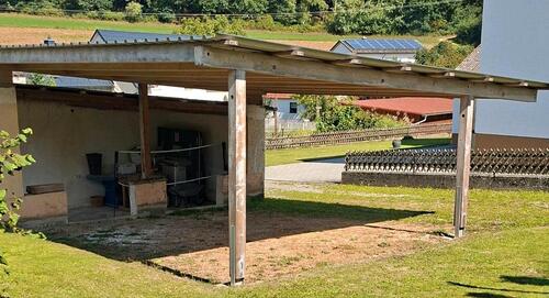 Foto - Carport für zwei Autos - Zimmererarbeit