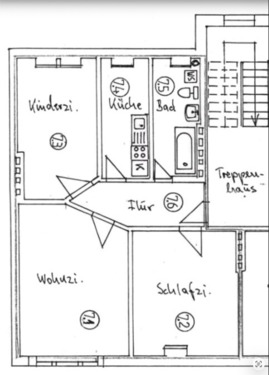 Foto - Etagenwohnung zur Miete in Aschersleben