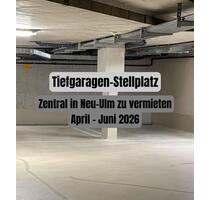 Tiefgaragen Stellplatz 3 Monate Neu-Ulm