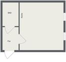 Foto - 1 Zimmer Etagenwohnung zur Miete in Dessau-Roßlau