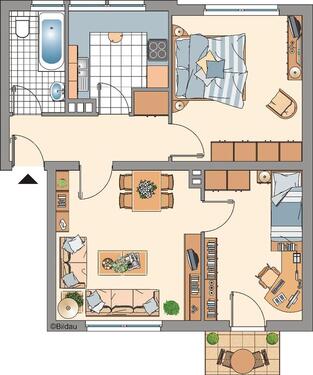 Foto - 3 Zimmer Etagenwohnung zur Miete in Eschweiler