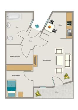 Foto - 3.5 Zimmer Etagenwohnung zur Miete in Castrop-Rauxel