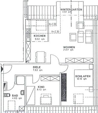 Foto - Helle 3-Zimmer Wohnung in Visselhövede