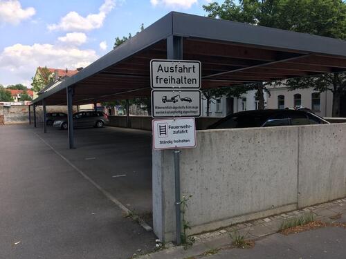 Foto - Parkplatz Moritzstraße 45 Zwickau Carport derzeit FREI