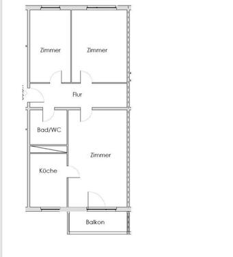 Foto - Wohnung zur Miete in Leipzig - 850,00&nbsp;EUR Kaltmiete, ca.&nbsp; 68,00&nbsp;m&sup2;