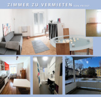 Helles Zimmer mit sonnigem Balkon in Giesing – Top Anbindung - München Altstadt-Lehel